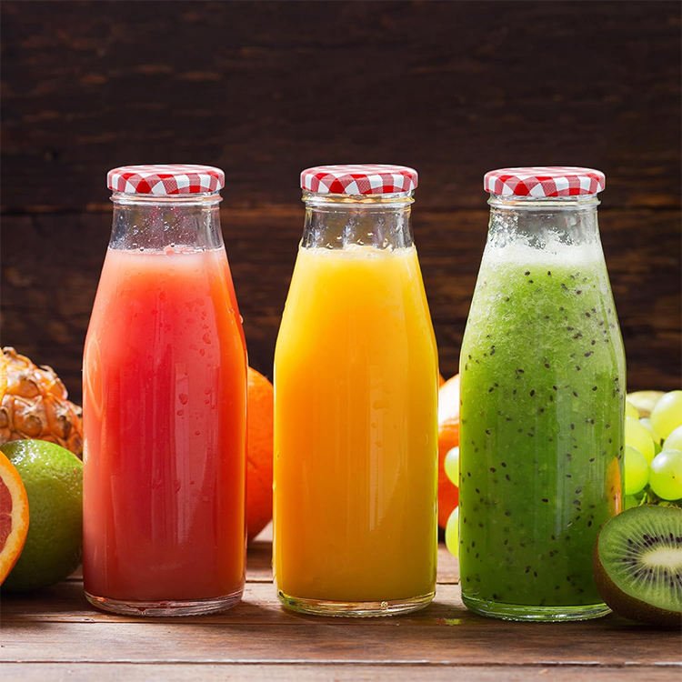 Glass Beverage Bottle